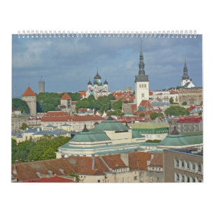 Mural Calendrier de la Hollande, Belgique, Finlande,