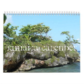 Mural Calendrier de la Jamaïque