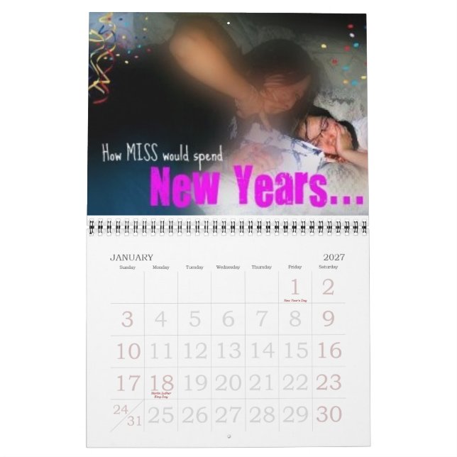 Mural Calendrier de la MLLE 2009 (Jan 2027)