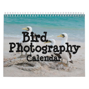 Mural Calendrier de la photographie des oiseaux