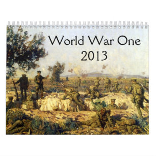 Mural Calendrier de la Première Guerre mondiale