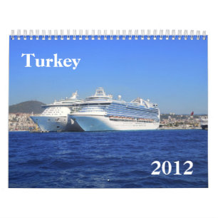 Mural Calendrier de la Turquie 2012
