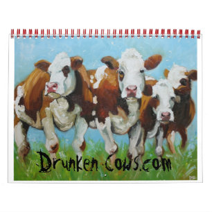 Mural Calendrier de la vache