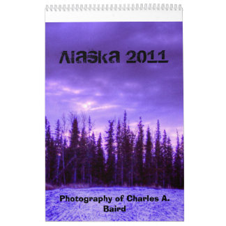 Mural Calendrier de l'Alaska 2011