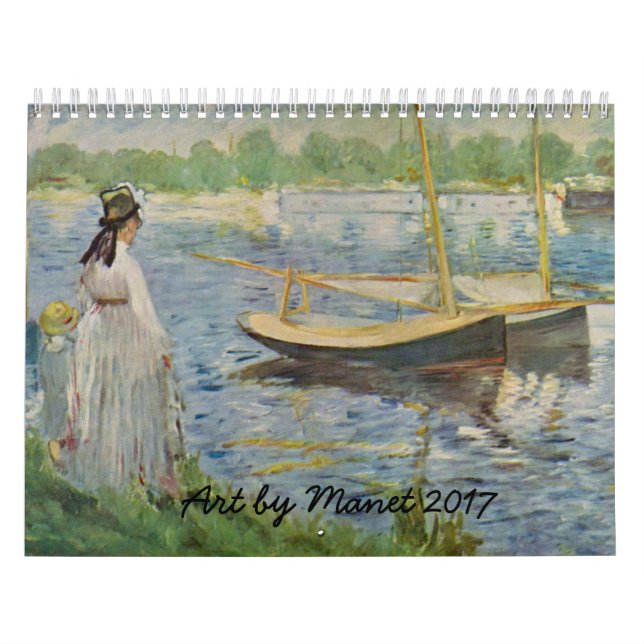 Mural Calendrier de l'art 2017 de Manet (Protection)