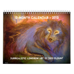 Mural Calendrier "de l'artiste peu intellectuel
