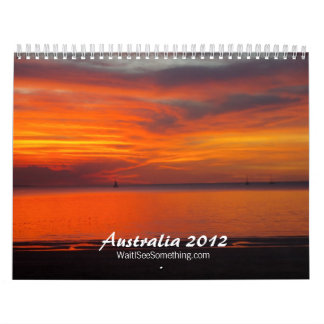 Mural Calendrier de l'Australie 2012