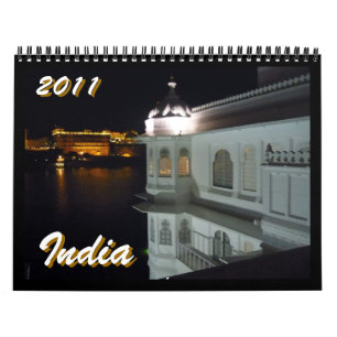 Mural calendrier de l'Inde 2011