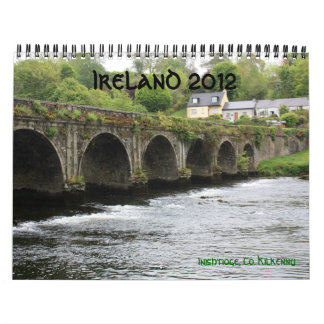 Mural Calendrier de l'Irlande 2012