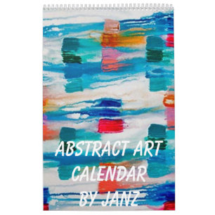 Mural Calendrier de mur d'art Abstrait par Janz