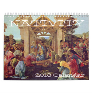 Mural Calendrier de nativité