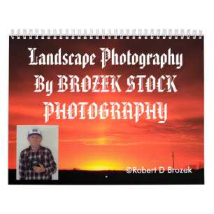 Mural CALENDRIER de photographie de paysage du Kansas