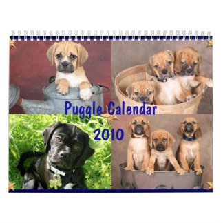 Mural Calendrier de Puggle