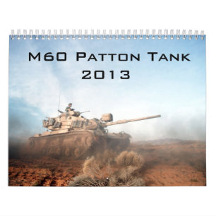 Mural Calendrier de réservoir de Patton