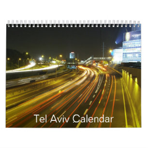 Mural Calendrier de Tel Aviv