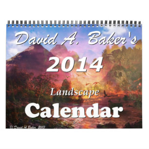 Mural Calendrier de terre d'imaginaire par l'artiste
