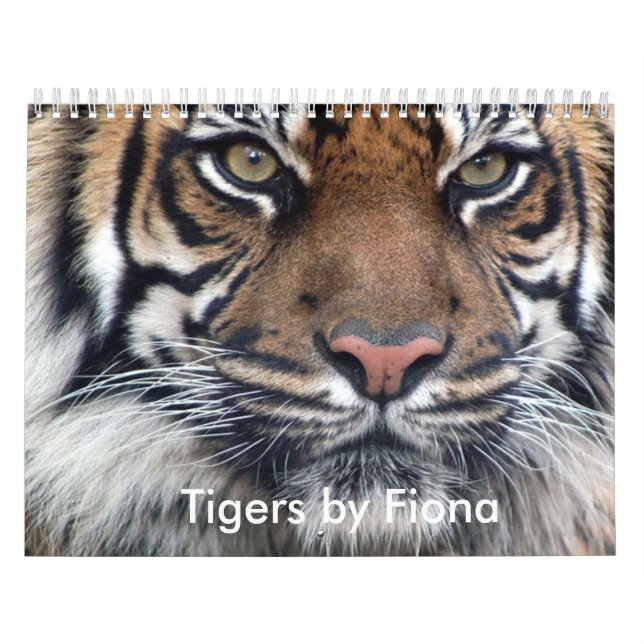 Mural Calendrier de tigre (Protection)