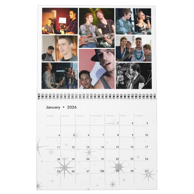 Mural Calendrier de Timebomb (Jan 2026)