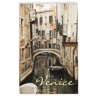 Mural Calendrier de Venise