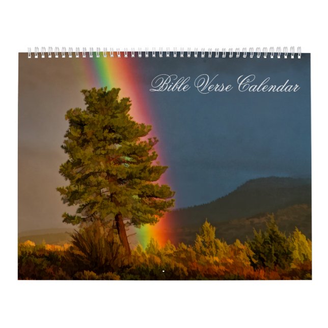 MURAL CALENDRIER DE VERS DE BIBLE (Protection)