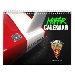 Mural Calendrier de voiture de Mopar