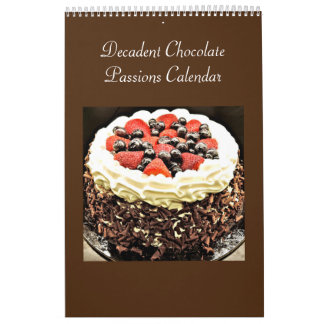 Mural Calendrier décadent des passions de chocolat