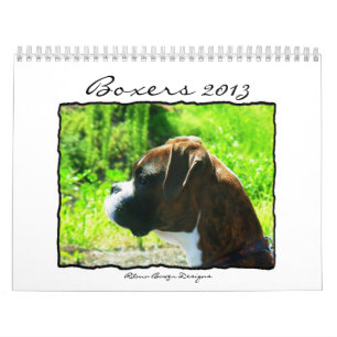 Mural Calendrier des boxeurs 2013