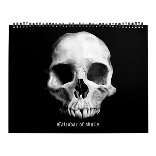 Mural Calendrier des crânes 2018 (Protection)