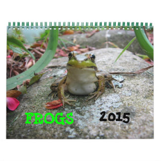 Mural Calendrier des grenouilles 2015
