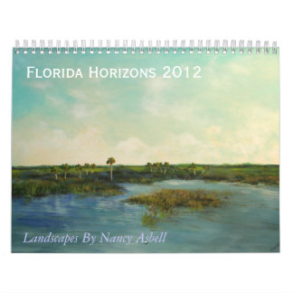 Mural Calendrier des horizons 2012 de la Floride