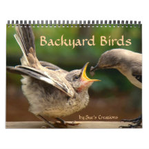 Calendrier des oiseaux jardins