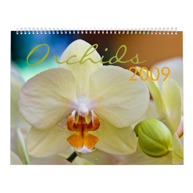 Mural Calendrier des orchidées 2009 (Protection)