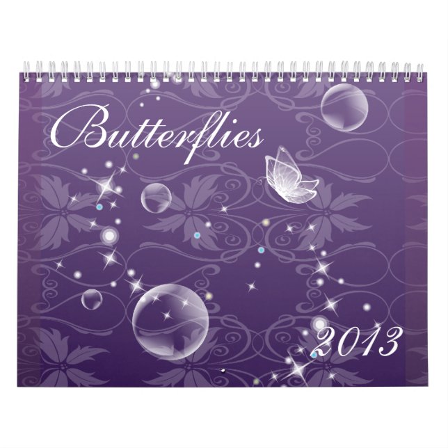Mural Calendrier des papillons 2013 (Protection)