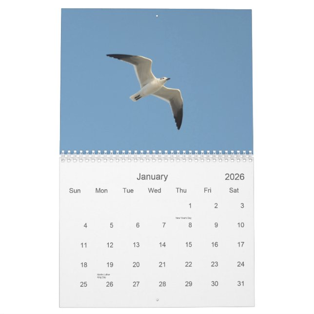Mural Calendrier des paysages naturels 2015 (Jan 2026)