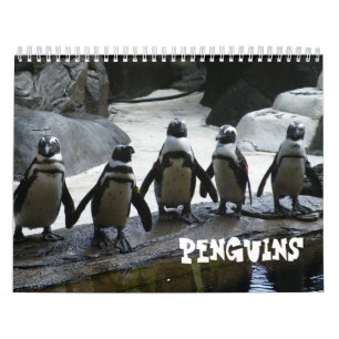 Mural Calendrier des pingouins