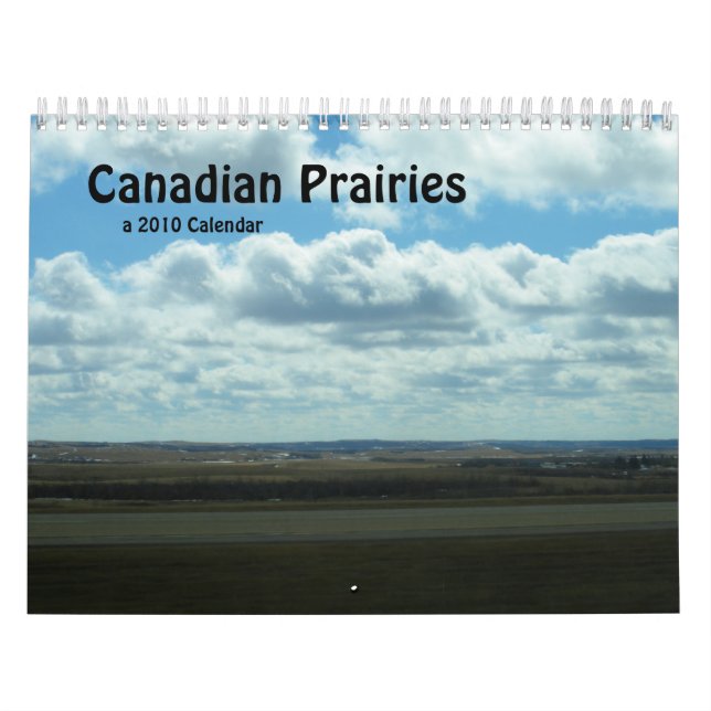 Mural Calendrier des Prairies canadiennes 2010 (Protection)