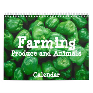Mural Calendrier des productions agricoles et des animau