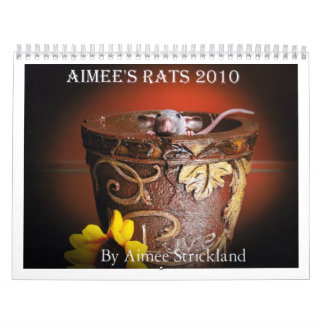Mural Calendrier des rats 2010 d'Aimee