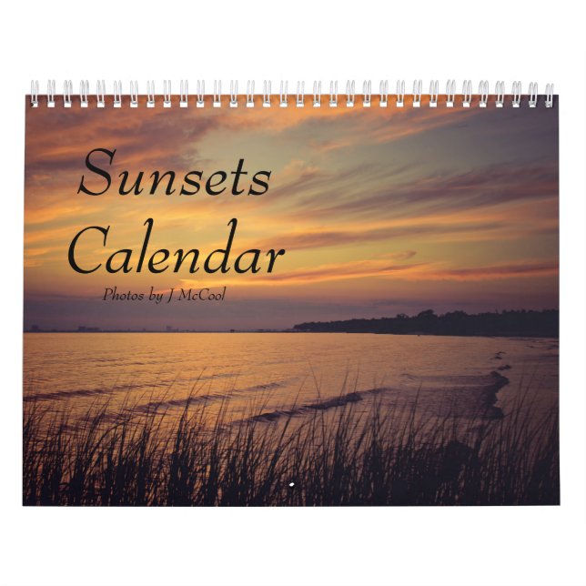 Mural Calendrier des sunsets (Protection)