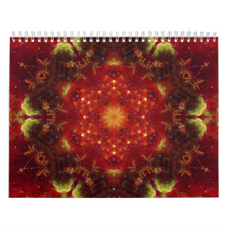 Mural Calendrier deux de mandala