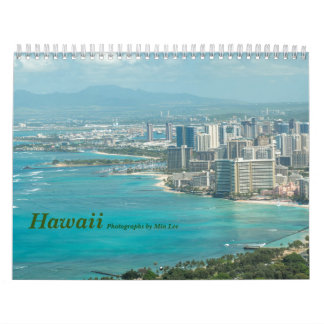 Mural Calendrier d'Hawaï