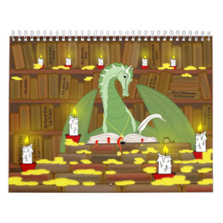 Mural Calendrier dragon