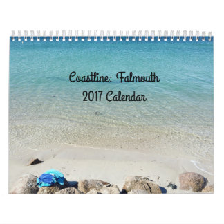 Mural Calendrier du littoral 2017 de Falmouth