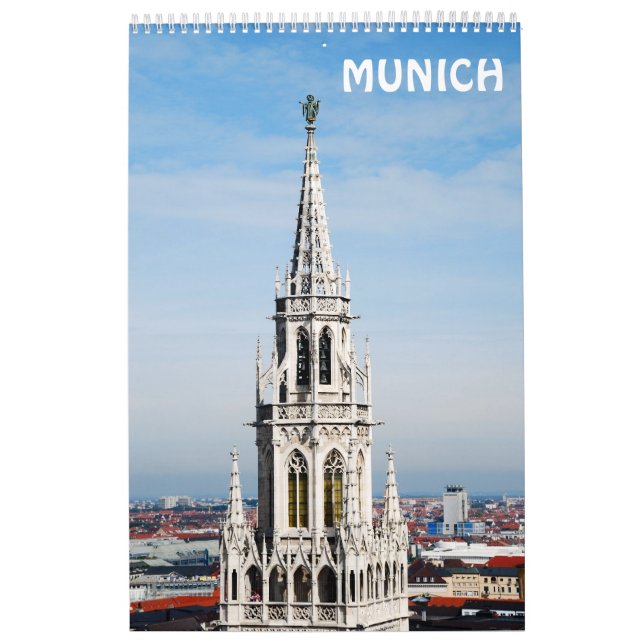 Mural Calendrier du mur de Munich de 12 mois (Protection)