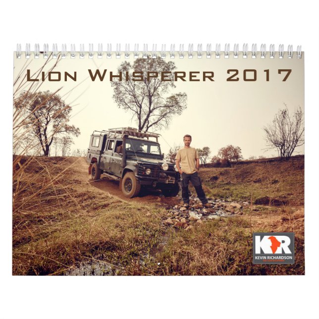 Mural Calendrier du Whisperer 2017 de lion (Protection)