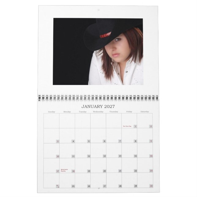 Mural Calendrier févr.-dic 2009 (Jan 2027)