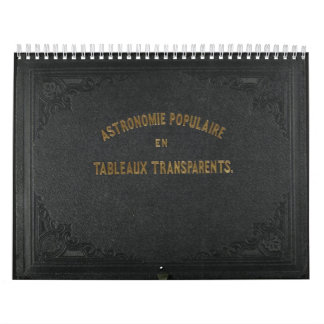 Mural Calendrier français d'astronomie