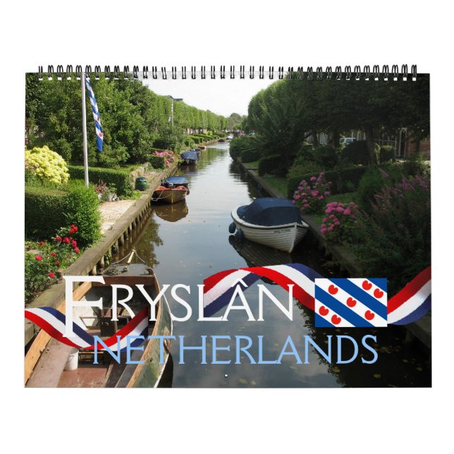 Mural Calendrier Fryslan/Friesland (Protection)