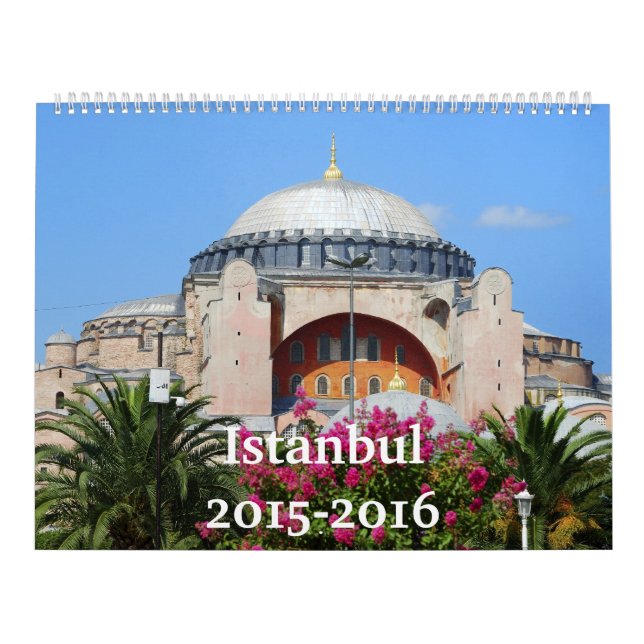 Mural Calendrier Istanbul 24 mois (Protection)