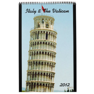 Mural calendrier italie et vatican 2012
